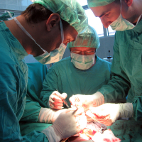 In sala de operatie