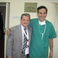 Dr. Valentin Voinescu si Prof. Sava V. Perovic