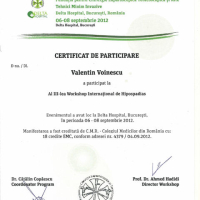 Certificat de participare